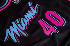 Hi guys, i posted concept designs for the miami heat vice colour scheme jerseys earlier, and have had great feedback since! Vice Nights 2 0 Miami Heat Unveil New City Uniform Sportslogos Net News