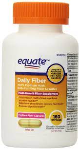 Amazon.com: Equate Fiber Therapy, For Regularity Fiber Supplement Capsules,  160-Count Bottle : Health & Household