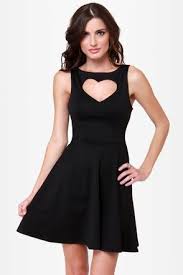 Te Amo Cutout Black Dress With Images Black Dress Cutout Dress Dresses
