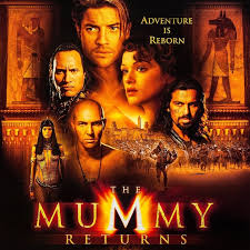 THE MUMMY RETURNS, back in THEATRES! Brendan Fraser & Rachel Weisz are at it  again, digging up trouble in Egyptian ruins. Don't miss the 25th  Anniversary showing of this rousing action-adventure on