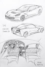 1590012 3d models found related to how to draw a corvette. Sk H Easy Drawing Of Car Novocom Top