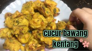 Resepi cucur bawang/bilis yang mudah, ringkas dan rangup. Resepi Cucur Bawang Kentang Youtube