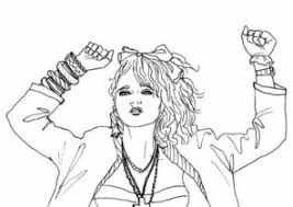 Retro 80s style seamless pattern background. 80s Coloring Pages Coloring4free Com