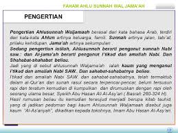 Faham Ahlu Sunnah Wal Jama Ah Oleh Drs H Syafruddin Amir Mm Ppt Download
