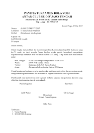 Contoh Surat Yang Ada Tembusan