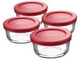 1 Cup Kitchen Storage, 8-pc Anchor Hocking