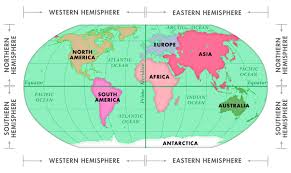 Richer countries are almost all located in the northern hemisphere, with the exception of australia and new zealand. World Map With Hemispheres And Countries World Map Blank And Printable