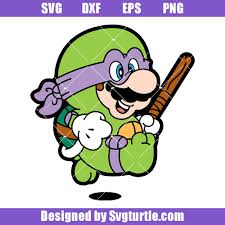 Super Donny Bro Svg, Super Donatello Svg, He's