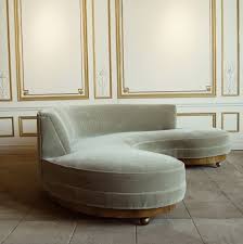 Vladimir Kagan Sofa 1950s Luxury Sofa Furniture Curved Sofa