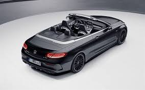 Download Wallpapers Mercedes Amg C43 2018 Cabriolet Amg Performance Black Cabriolet Tuning C43 Luxury Cars Black C43 Amg German Cars Black Wheels Merc Mercedes Amg Cabriolets Mercedes