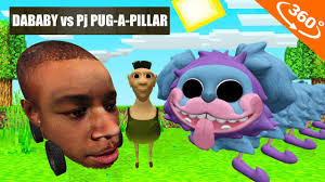 DABABY vs PJ PUG-A-PILLAR vs HAMOOD HABIBI in Minecraft 360°