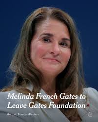 Melinda French Gates is leaving the foundation she and her former husband,  Bill Gates, founded to devote herself fully to her work