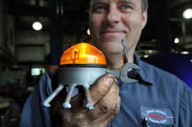 Mechanic sees a menagerie in car parts