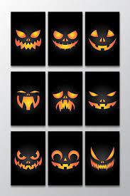 9 Vector Horror Halloween Pumpkin Face Png Images Ai Free Download Pikbest Pumpkin Faces Halloween Pumpkins Halloween