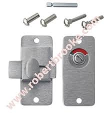 Partition Slide Bolt Latch W Indicator Cast Stainless Steel Bathroom Partitions Partition Bathroom Stall