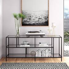 Modern Minimalist Tv Stands Allmodern The tv stand has three levels.