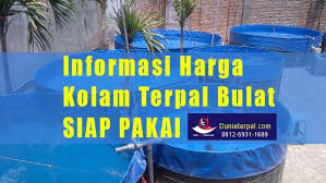 Harga Kolam Terpal Bulat Siap Pakai Dan Cara Pemasangannya Kolam Pakaian