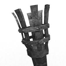 Medieval Torch 3d Model Medieval Medieval Furniture Torch