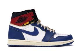 Jordan 1 Retro High Union Los Angeles Blue Toe