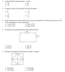 Misal dengan penunjukan langsung oleh guru, musyawarah kelas atau pemungutan suara. Soal Pecahan Kelas 5