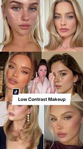 Trying Low Contrast Makeup Tutorial