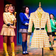 Amazon.com: Heathers The Musical Rock McNamara Stage School Dress Women  Fancy Outfit Clothing(Female X-Small) Yellow : Clothing, Shoes & Jewelry
