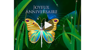 Une attention pour un anniversaire, choisissez une jolie carte anniversaire. Ma Carte Papillon D Anniversaire