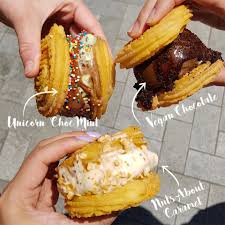 If you only plan on eating a few churros, freeze the remaining churro dough before you fry it. San Churro Forget Ice Cream Cones Churro Ice Cream Facebook