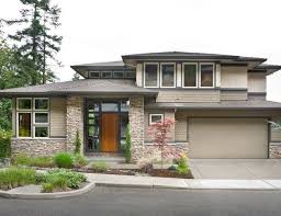 Mascord House Plan 2381b The Allaire Prairie Style Houses Contemporary House Plans House Roof