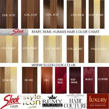 Hand Picked Hair Extension Color Number Chart Love Hair