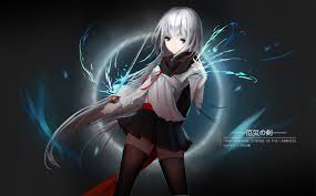 Pixiv Fantasia Rd 4k High Resolution Mac Wallpaper Anime White Hair Girl 1675095 Hd Wallpaper Backgrounds Download