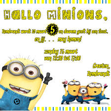 Uitnodiging 5 Jaar Minions Bart Simpson Bart Fictional Characters