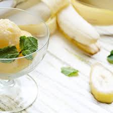 Sorbet A La Banane Facile Recette Recettes De Cuisine Creme Glacee A La Banane Sorbet