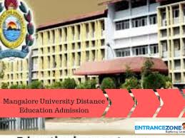Com, bsw, bsc, b.ed, mba and etc. Mangalore University Distance Education Admission 2021 Admissions