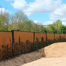 Larmschutzwand Mit Modularen Platten Kokowall Ha Minwol Kokosystems Bv Fertigbau Kunststoff Aus Kokosfaser