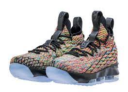 Lebron 15 fruity pebbles (gs) from: Nike Lebron 15 Fruity Pebbles Black 897648 901 Sneaker Bar Detroit