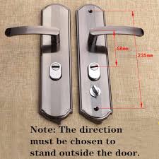 However, these locks don't provide a high level of security. 1 Practical Door Handle Set Anti Theft Lock Security Lock Double Latch For Bedroom Bathroom Furniture Door Lock Accessories Door Handles Aliexpress
