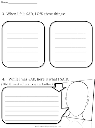 Cbt Children S Emotion Worksheet Series 7 Worksheets For Dealing With Sadness Cbt Worksheets Counseling Worksheets Therapy Worksheets