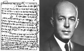 An unsolved cryptogram published by Herbert Yardley