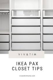 Indoor furnishing ikea aneboda wardrobe 15 3/4x70 7/8 instructions manual. Closet Reveal Ikea Pax Tips Viv Tim Ikea Closet Organizer Ikea Pax Closet Ikea Pax