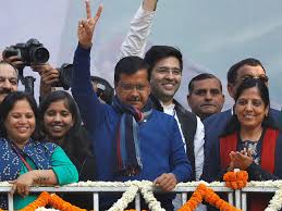 Delhi Election Results 2020 Updates Final Tally Out Aap Wins 62 Seats Bjp 8 The Economic Times
