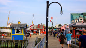 The halifax waterfront is a bustling hotspot of the city. Halifax Waterfront Boardwalk 85535 Portside