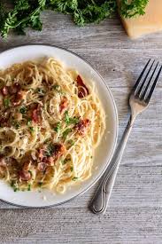 This Carbonara Recipe Is Creamy Decadent And Oh So Good A Rich Creamy Sauce With Egg Yolks And Parm Carbonara Pasta Carbonara Recipe Pasta Carbonara Recipe