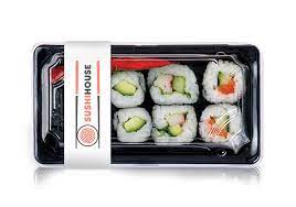 sushi house logo sushi japanese food packaging food packaging design