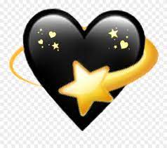 The meaning of the beating heart emoji is an intensive form of the classic heart meaning. Emoji Heart Star Clipart Full Size Clipart 1818097 Pinclipart