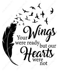 Your Wings Were Ready Svg Your Wings Were Ready But Our Hearts Were Not Svg Your Wings Were Ready But My Svg Files For Cricut Svg Silhouette Designer Edition