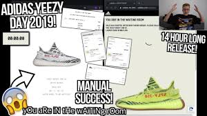 Jul 26, 2021 · mark your calendars sneaker heads: Crazy Adidas Yeezy Day 2019 Manual Live Cop Successful Multiple Pairs 14 Hour Long Release Youtube