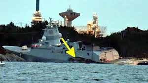 The tanker put a big hole in the starboard side of the frigate at the waterline and. Nato Frigate Helge Ingstad Collided With Oil Tanker Norway Trident Juncture 2018 1280x720 Warshipporn