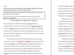 In the video above i showed you what an examiner thought of an example answer. Aqa Paper 2 Question 5 Proofreading Task School Uniform Teaching Resources