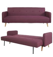 12 Cheap And Stylish Sofa Beds All Under 400 This Dark Magenta Futon Features Soft Upholstery With A Clas Stylish Sofa Bed Sofa Bed Living Affordable Couch